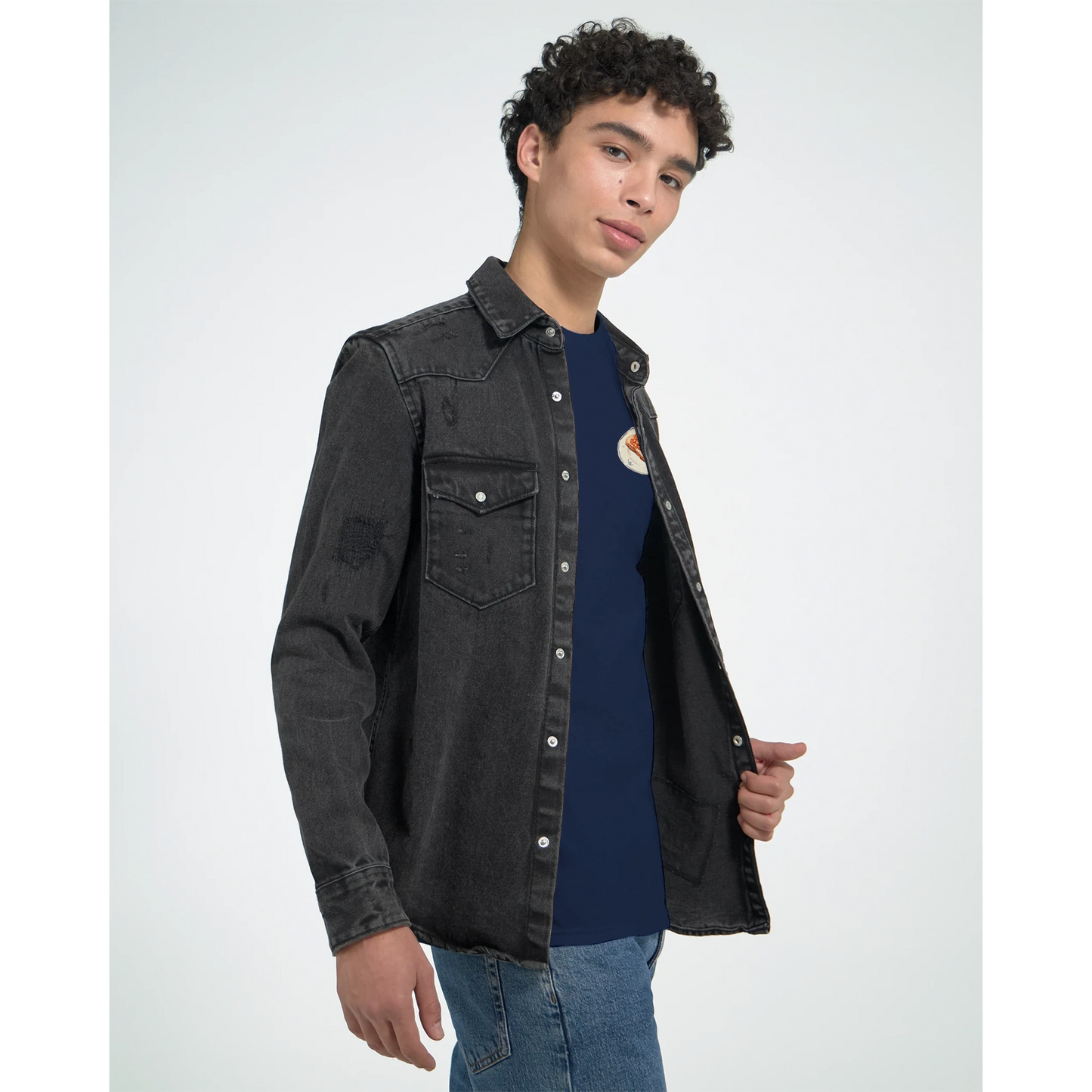 Unisex, retro, vintage style Beans hoodie, sweatshirt and t-shirt in blue, red, green, grey, black, brown, white, and beige – Serif & Co foodie clothing