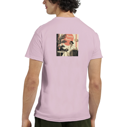 Unisex Fancy Lady, feeling fancy ogo, hoodie, sweatshirt and t-shirt in blue, red, green, grey, black, brown, white, and beige – Serif & Co slogan clothing