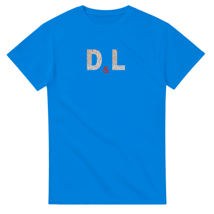 Unisex, personalise, personalised, Couples Wildflower Initials hoodie, sweatshirt and t-shirt in blue, red, green, grey, black, brown, white, and beige – Serif & Co personalised couples clothing