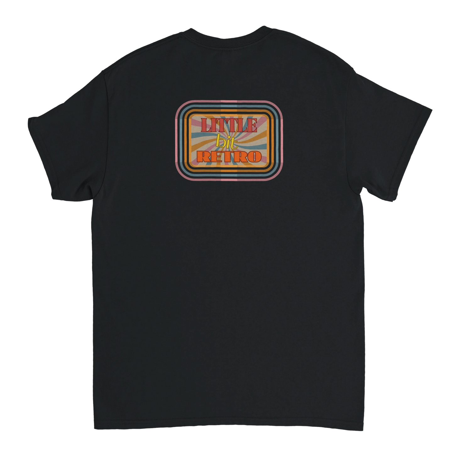 Unisex Little Bit Retro hoodie, sweatshirt and t-shirt in blue, red, green, grey, black, brown, white, and beige – Serif & Co retro clothing