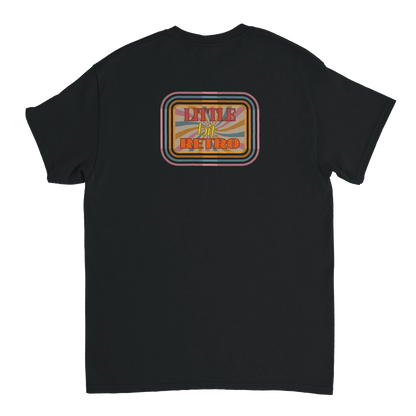 Unisex Little Bit Retro hoodie, sweatshirt and t-shirt in blue, red, green, grey, black, brown, white, and beige – Serif & Co retro clothing