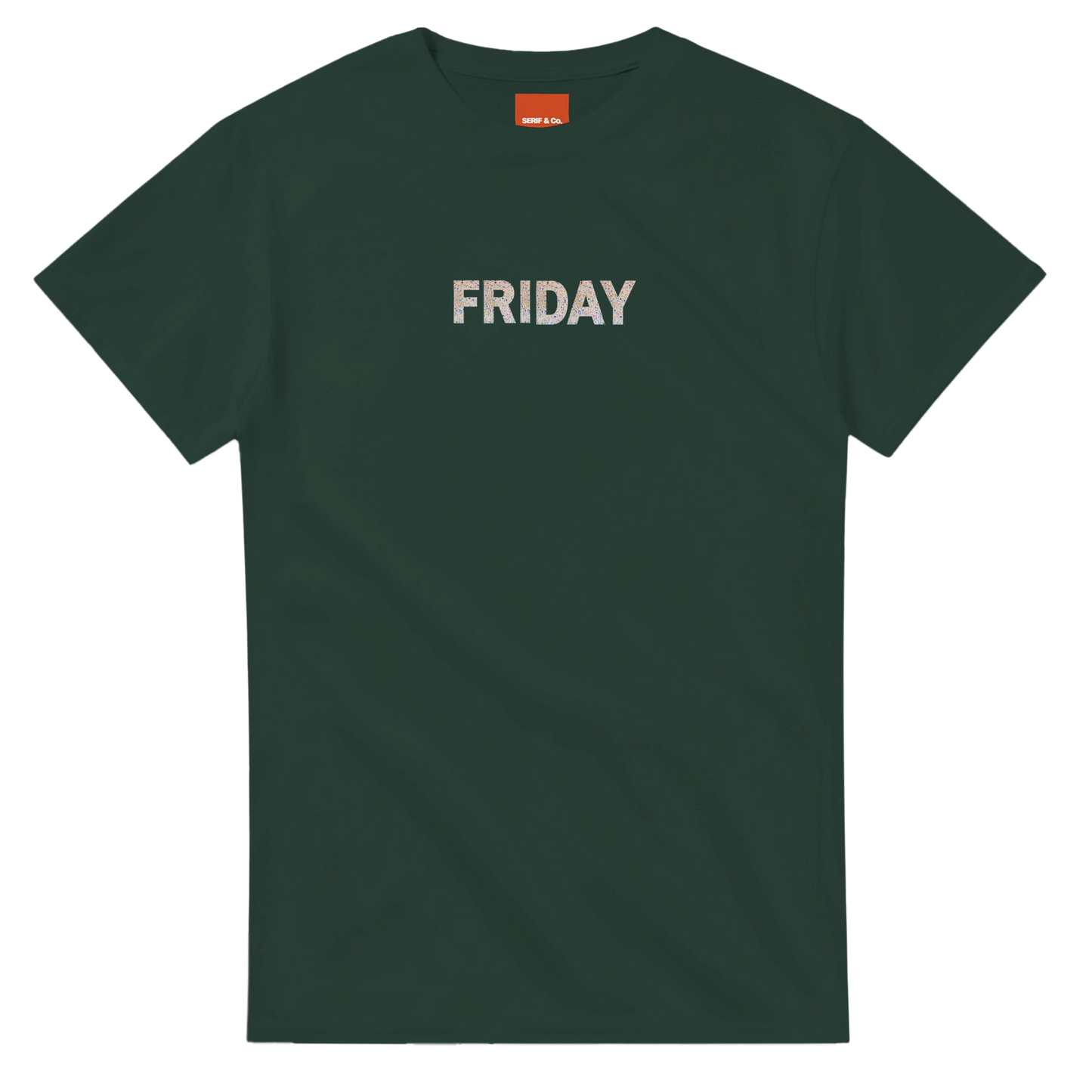 Unisex Wildflower Days of the Week hoodie, sweatshirt and t-shirt, Monday, Tuesday, Wednesday, Thursday, Friday, Saturday, Sundayin blue, red, green, grey, black, brown, white, and beige – Serif & Co wildflower clothing