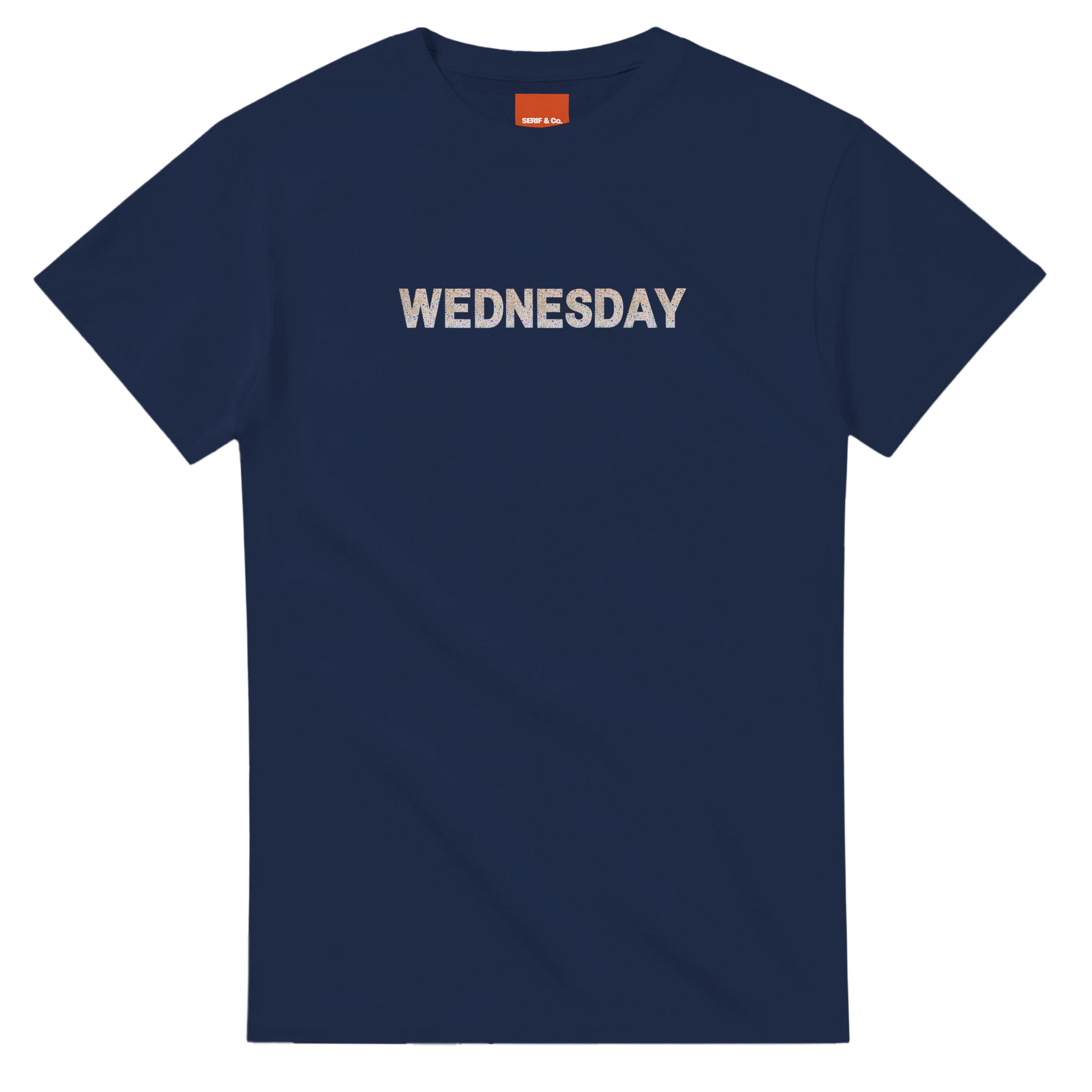 Unisex Wildflower Days of the Week hoodie, sweatshirt and t-shirt, Monday, Tuesday, Wednesday, Thursday, Friday, Saturday, Sundayin blue, red, green, grey, black, brown, white, and beige – Serif & Co wildflower clothing