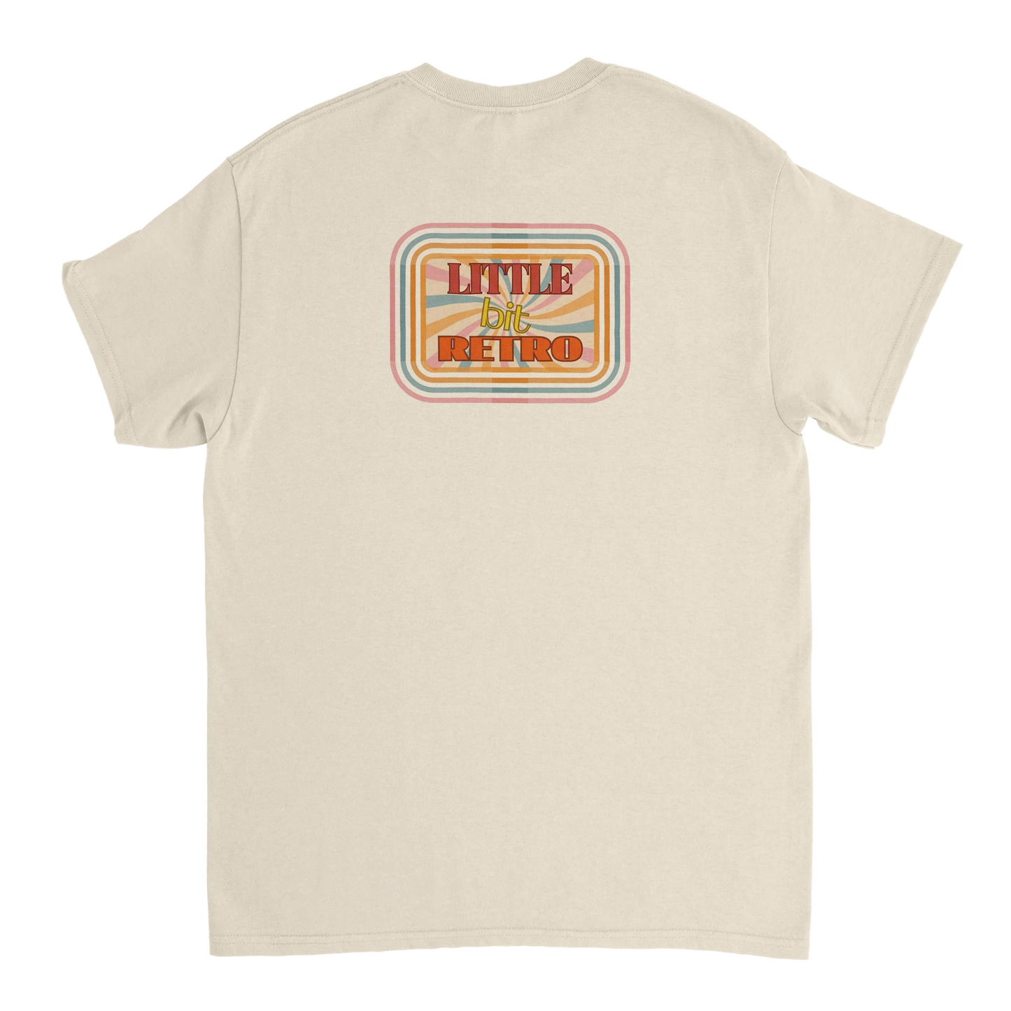 Unisex Little Bit Retro hoodie, sweatshirt and t-shirt in blue, red, green, grey, black, brown, white, and beige – Serif & Co retro clothing