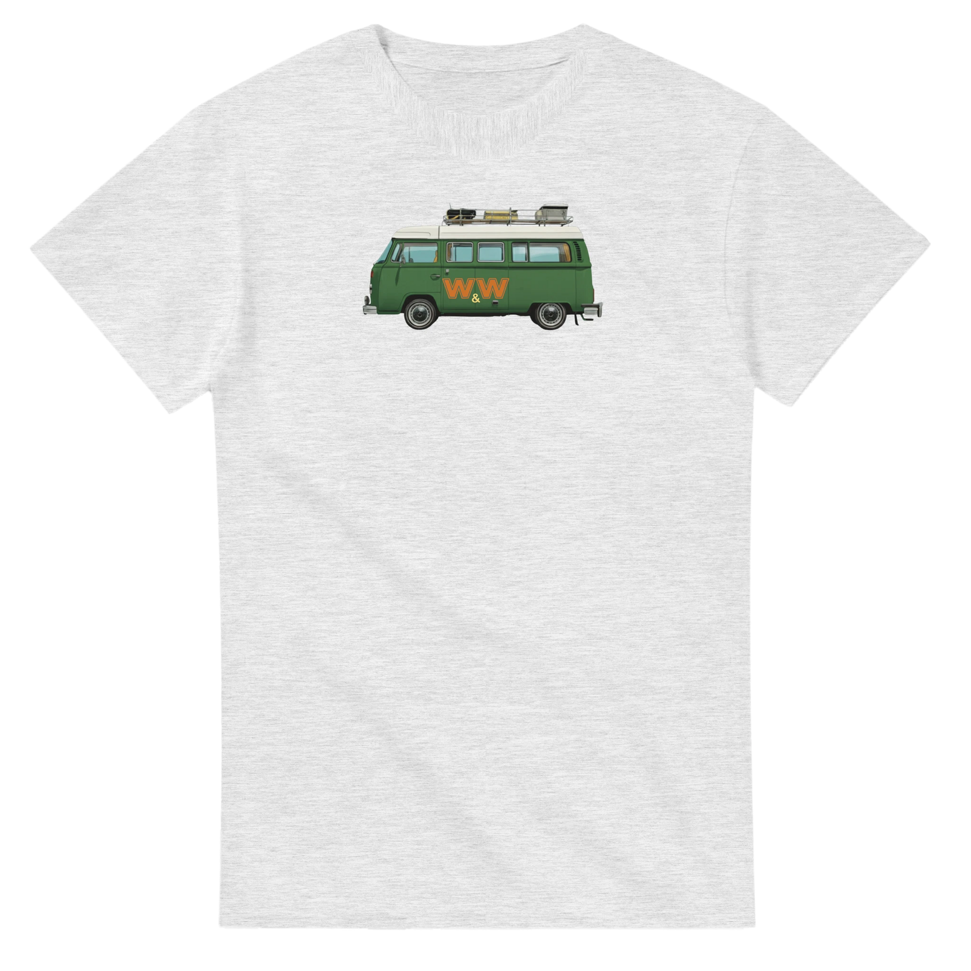 Unisex Couples Vintage Campervan hoodie, sweatshirt and t-shirt in blue, red, green, grey, black, brown, white, and beige – Serif & Co campervan couples clothing
