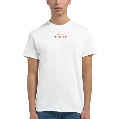 Unisex This is a hoodie, sweatshirt and t-shirt in blue, red, green, grey, black, brown, white, and beige – Serif & Co slogan clothing