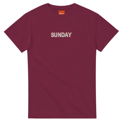 Unisex Wildflower Days of the Week hoodie, sweatshirt and t-shirt, Monday, Tuesday, Wednesday, Thursday, Friday, Saturday, Sundayin blue, red, green, grey, black, brown, white, and beige – Serif & Co wildflower clothing