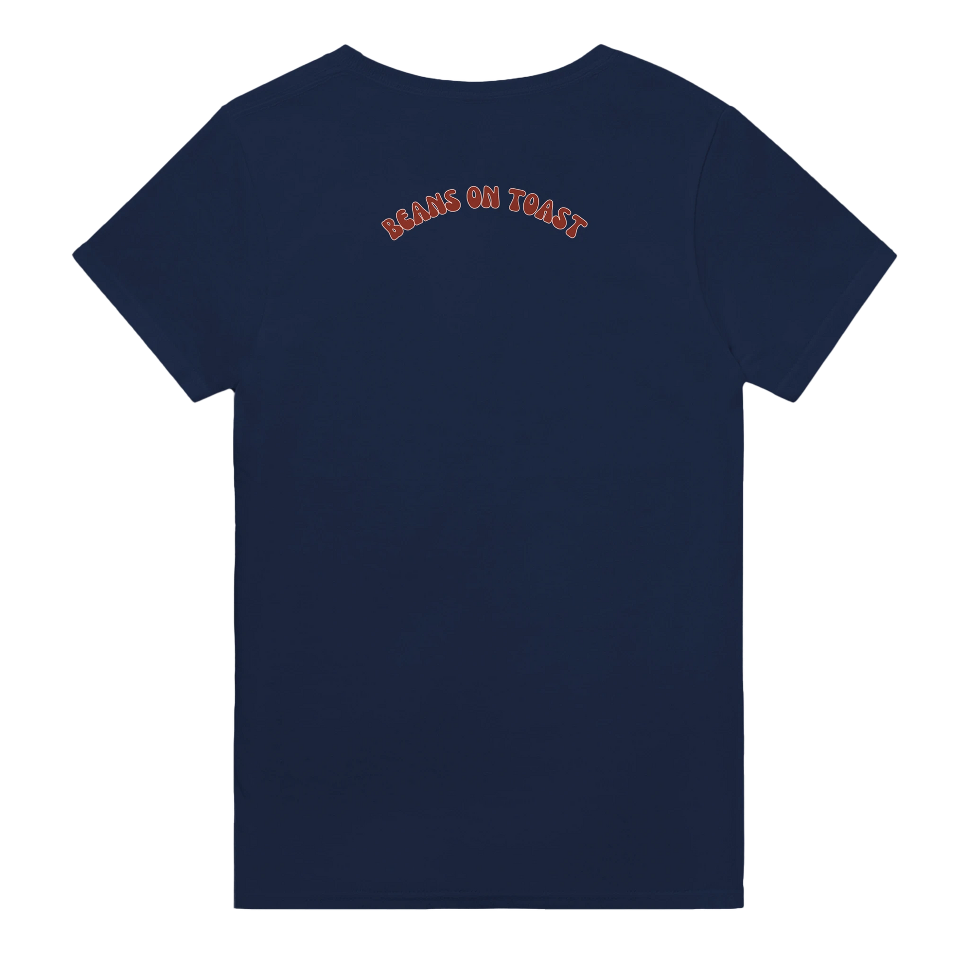 Unisex, retro, vintage style Beans hoodie, sweatshirt and t-shirt in blue, red, green, grey, black, brown, white, and beige – Serif & Co foodie clothing