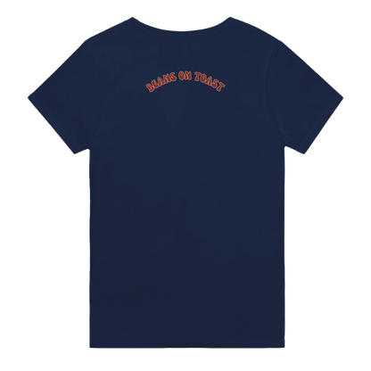 Unisex, retro, vintage style Beans hoodie, sweatshirt and t-shirt in blue, red, green, grey, black, brown, white, and beige – Serif & Co foodie clothing