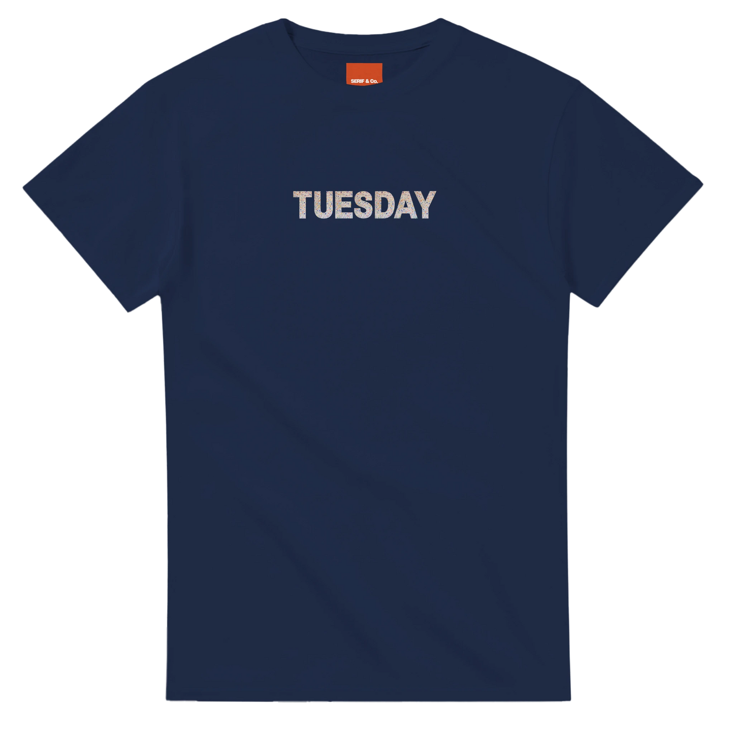 Unisex Wildflower Days of the Week hoodie, sweatshirt and t-shirt, Monday, Tuesday, Wednesday, Thursday, Friday, Saturday, Sundayin blue, red, green, grey, black, brown, white, and beige – Serif & Co wildflower clothing