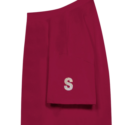 Unisex Wildflower Initials hoodie, personalised, personalise,, sweatshirt and t-shirt in blue, red, green, grey, black, brown, white, and beige – Serif & Co personalised wildflower clothing