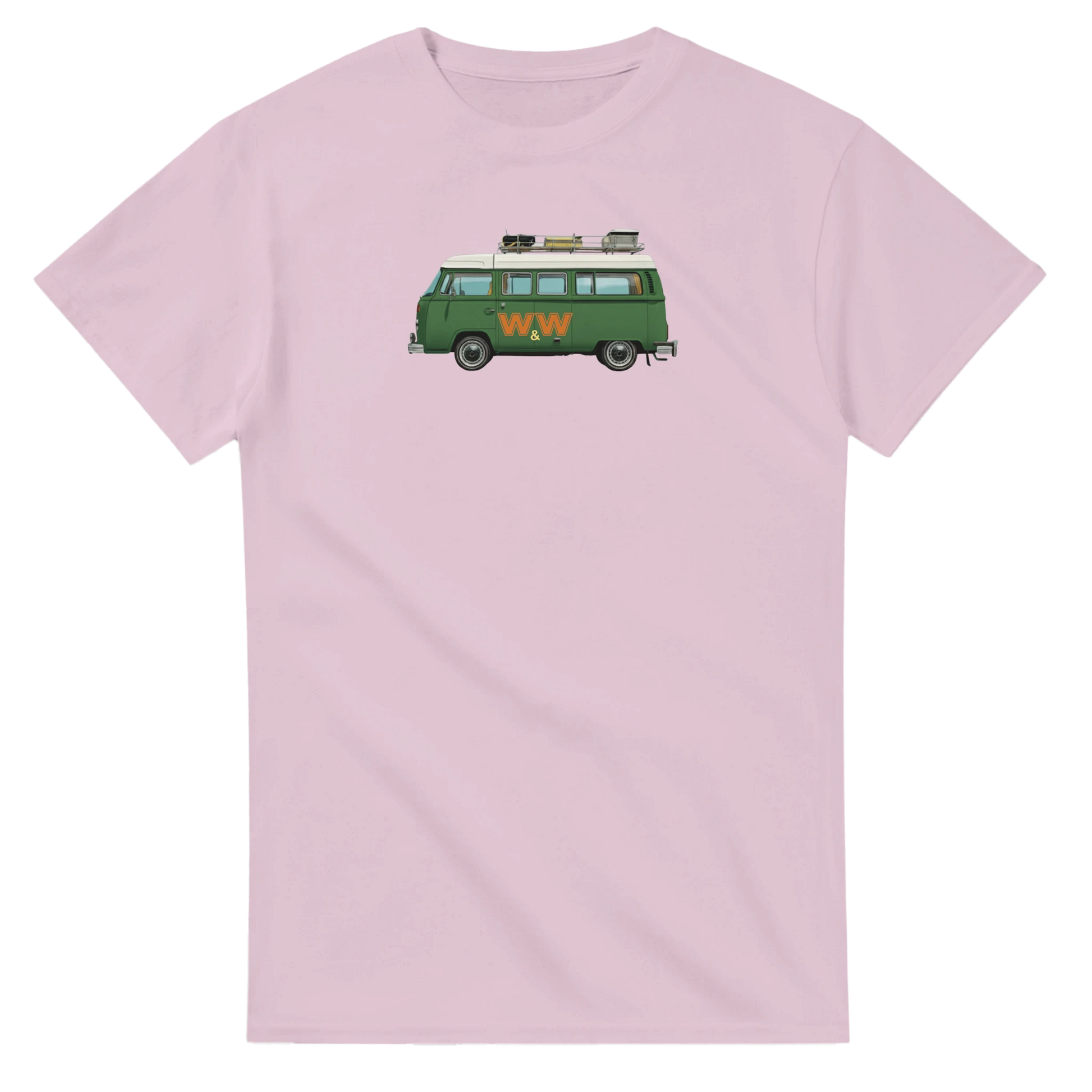 Unisex Couples Vintage Campervan hoodie, sweatshirt and t-shirt in blue, red, green, grey, black, brown, white, and beige – Serif & Co campervan couples clothing
