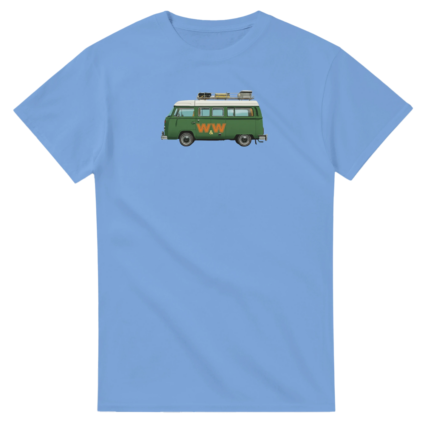 Unisex Couples Vintage Campervan hoodie, sweatshirt and t-shirt in blue, red, green, grey, black, brown, white, and beige – Serif & Co campervan couples clothing