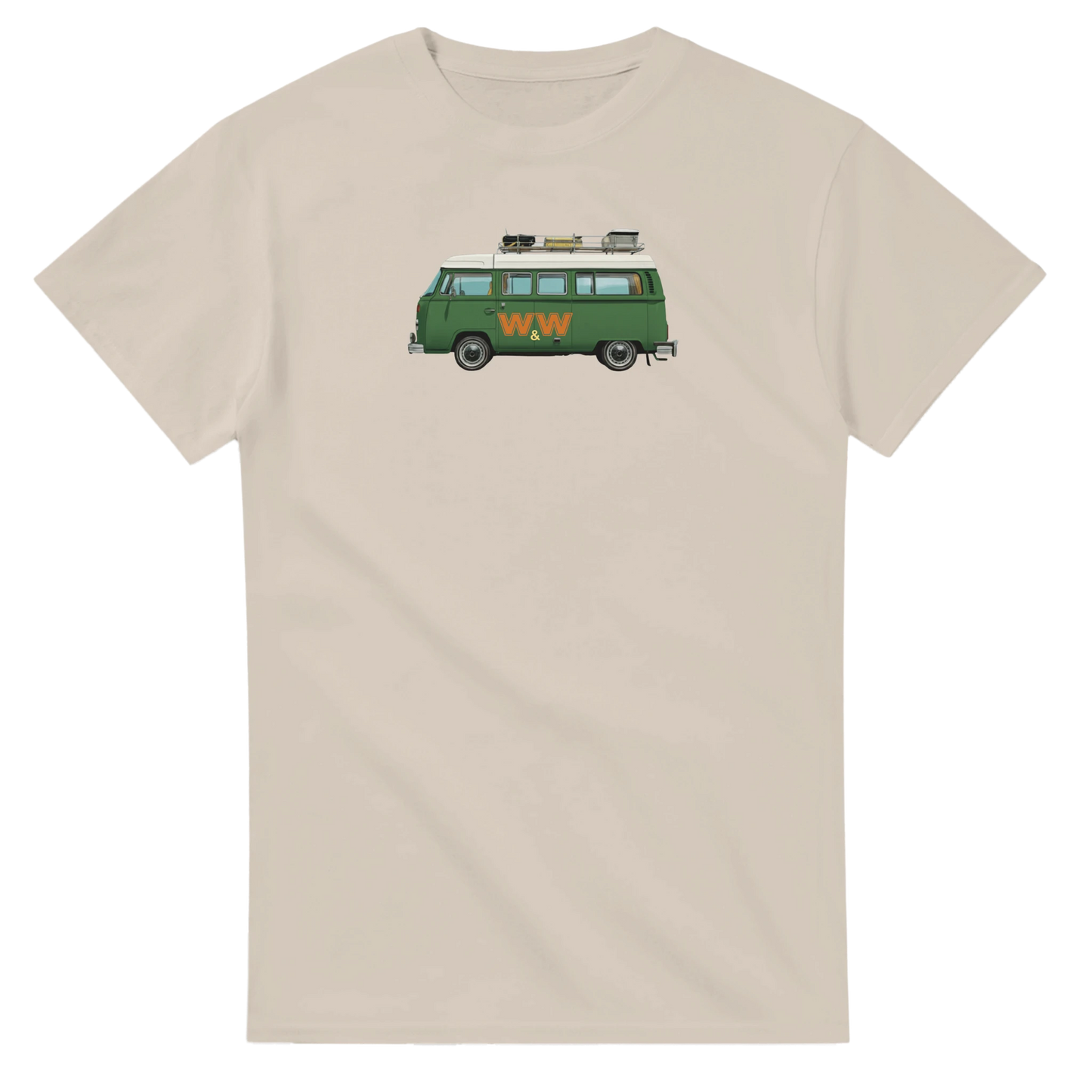 Unisex Couples Vintage Campervan hoodie, sweatshirt and t-shirt in blue, red, green, grey, black, brown, white, and beige – Serif & Co campervan couples clothing